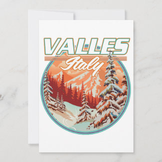 Invitación Logotipo de Valles Italy Travel