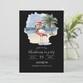 Invitación Logotipo y texto de la empresa de la costumbre de 