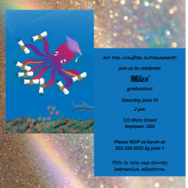 Invitación Logro In-creíble Fiesta de Graduación