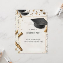 Logro inmaduro: elegante tapón de graduación