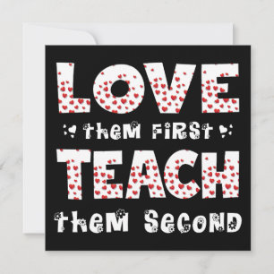 Invitación Los Ama Primero Enseñarles Graciosa Al Segundo Pro