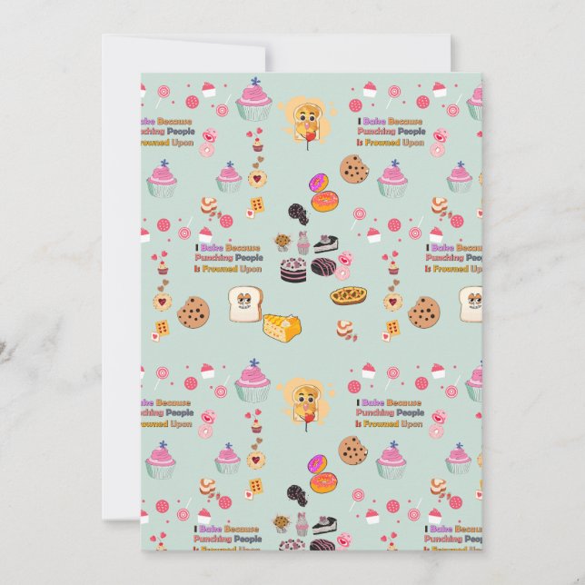 Invitación Los amantes de los robos: horneo porque golpeo a l (Anverso)