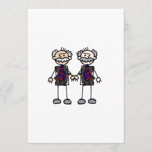 Invitación Los amantes de los viejos hombres