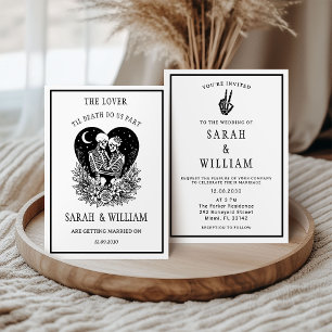 Invitación Los Amantes, Estrellas Celestiales, Esqueleto de l