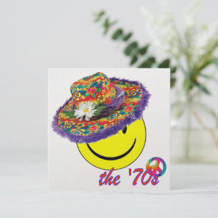 Invitación Los años 70