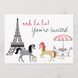 Invitación Los Bonitos Ponies invitan al cumpleaños del cabal