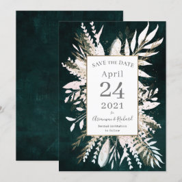 Invitación Los botánicos verdes, melosos rusos, salvan la fec