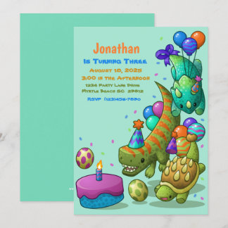 Invitación Los chicos adoran la fiesta de cumpleaños de la to