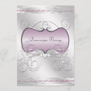 Invitación Los corazones y los remolinos invitan