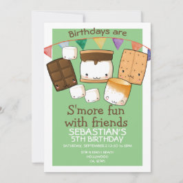 Invitación Los cumpleaños son más divertidos con los amigos m