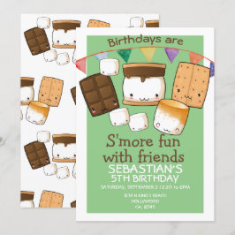 Invitación Los cumpleaños son más divertidos con los amigos m