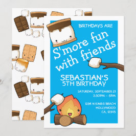Invitación Los cumpleaños son más divertidos con los amigos m