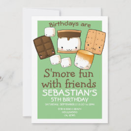 Invitación Los cumpleaños son más divertidos con los amigos m