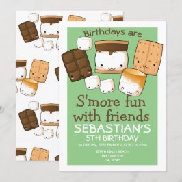 Invitación Los cumpleaños son más divertidos con los amigos m