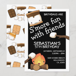 Invitación Los cumpleaños son más divertidos con los amigos m