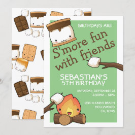 Invitación Los cumpleaños son más divertidos con los amigos m