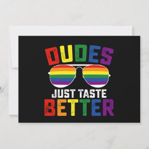Invitación Los dudes acaban de probar un orgullo gay más dive