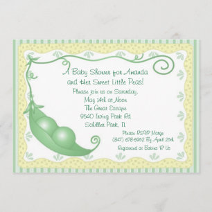 Invitación Los gemelos marean en una ducha infantil invitadas