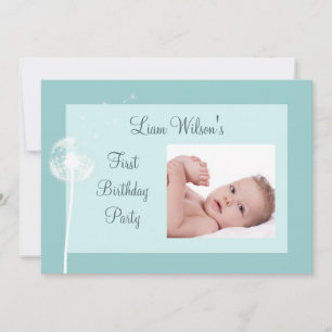 Invitación ¡Los mejores deseos! Fiesta de cumpleaños fotográf
