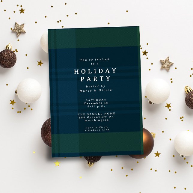 Invitación Los Navidades clásicos organizan una simple fiesta (Subido por el creador)