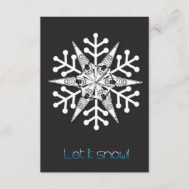 Invitación Los Navidades de Kayak gritan "¡Que nieve!"invitac