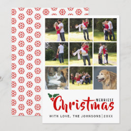 Invitación Los Navidades más bonitos compila con 9 fotos de l