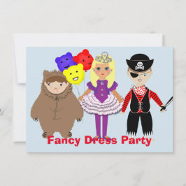 Invitación Los niños adoran con ropa de abrigo tema Fiesta