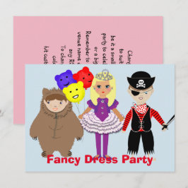 Invitación Los niños adoran con ropa de abrigo tema Fiesta
