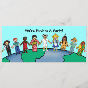 Invitación Los niños del mundo