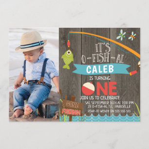 Invitación Los niños invitan al primer cumpleaños a la foto d