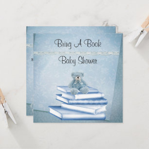 Invitación Los Niños Traen Un Baby Shower De Libros
