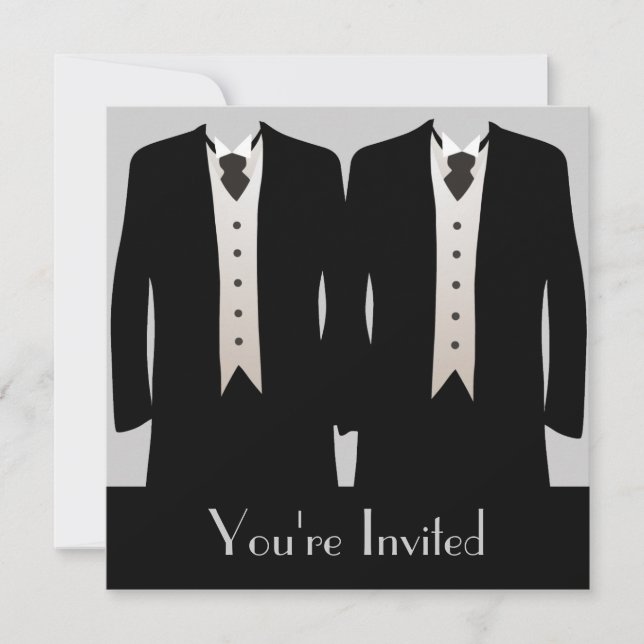 Invitación Los novios (Anverso)
