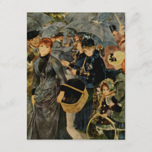 Invitación Los paraguas de Pierre-Auguste Renoir (1883)