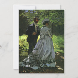 Invitación Los Promenaders (Los apasionados) de Monet Boda