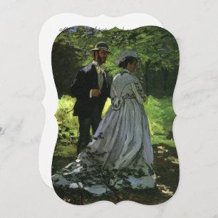 Invitación Los Promenaders (Los apasionados) de Monet Boda