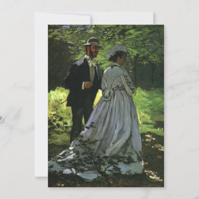 Invitación Los Promenantes, también conocidos como Los Pasean (Anverso)