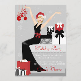 Invitación Los regalos elegantes del fiesta de las