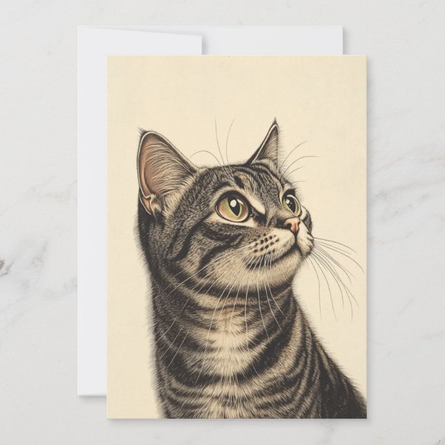 Invitación Los tesoros tabby de Dürer1 (Anverso)