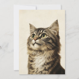 Invitación Los tesoros tabby de Dürer 3