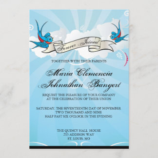 Invitación Los tragos del tatuaje y la ducha nupcial de la
