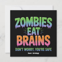 ¿Los zombies comen cerebros? No te preocupes, está