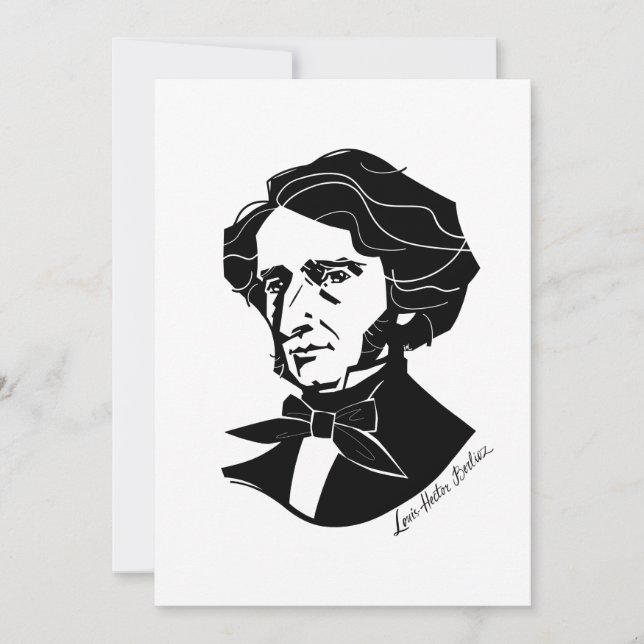 Invitación Louis-Hector Berlioz (Anverso)