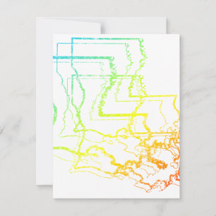 Invitación louisiana chill blur