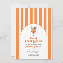 Invitación Love at First Spritz Bridal Shower