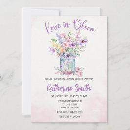 INVITACIÓN LOVE IN BLOOM BRIDAL SHOWER