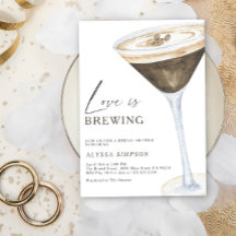 Love is Brewing Espresso Martini Despedida de Solt