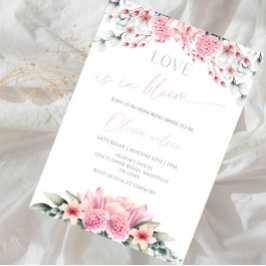 Invitación Love Is in Bloom Bridal Shower-Floral Garden Theme