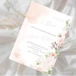 Invitación Love Is in Bloom Bridal Shower-Floral Garden Theme