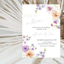 Invitación Love Is in Bloom Bridal Shower-Floral Spring Party