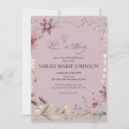 Invitación Love is in Bloom Spring Floral Bridal Shower